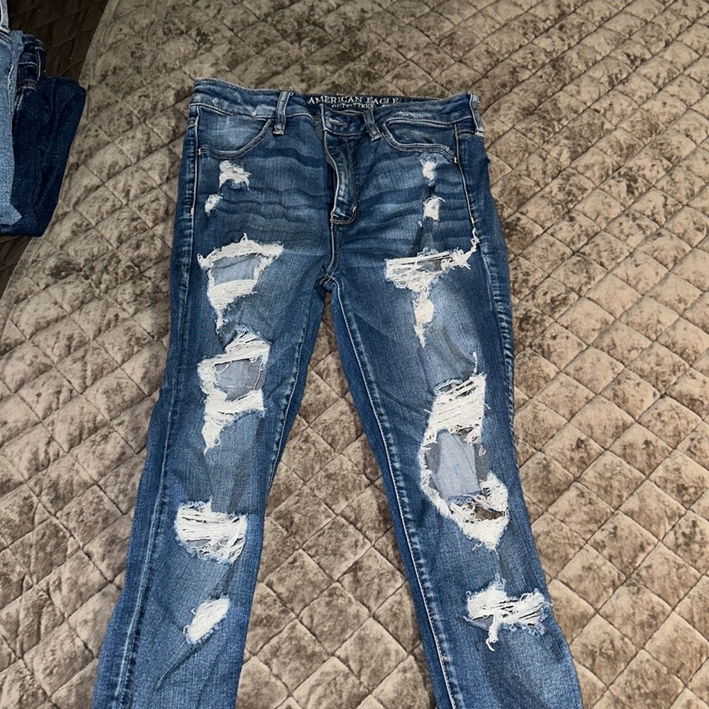 American eagle jeans (super high-rise jeggings)